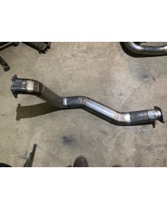 Subaru turbo downpipe 3.5” stainless oval